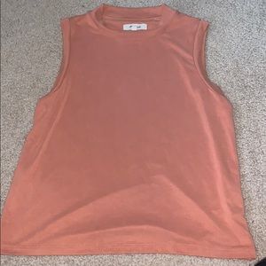 Madewell high neck tank top